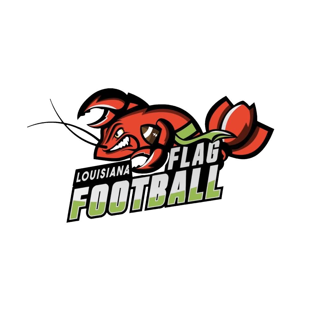 Louisiana Flag Football logo